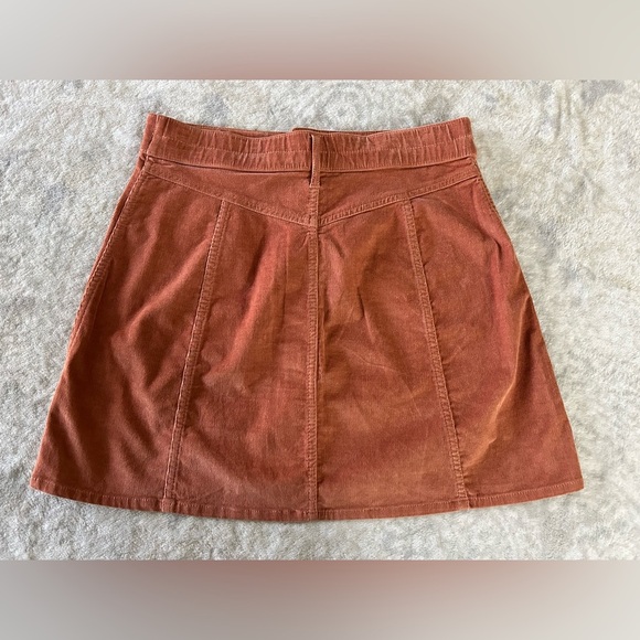 Aerie Corduroy Button Down Mini Skirt NWT - Picture 7 of 7